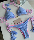 Backless rope swimsuit
